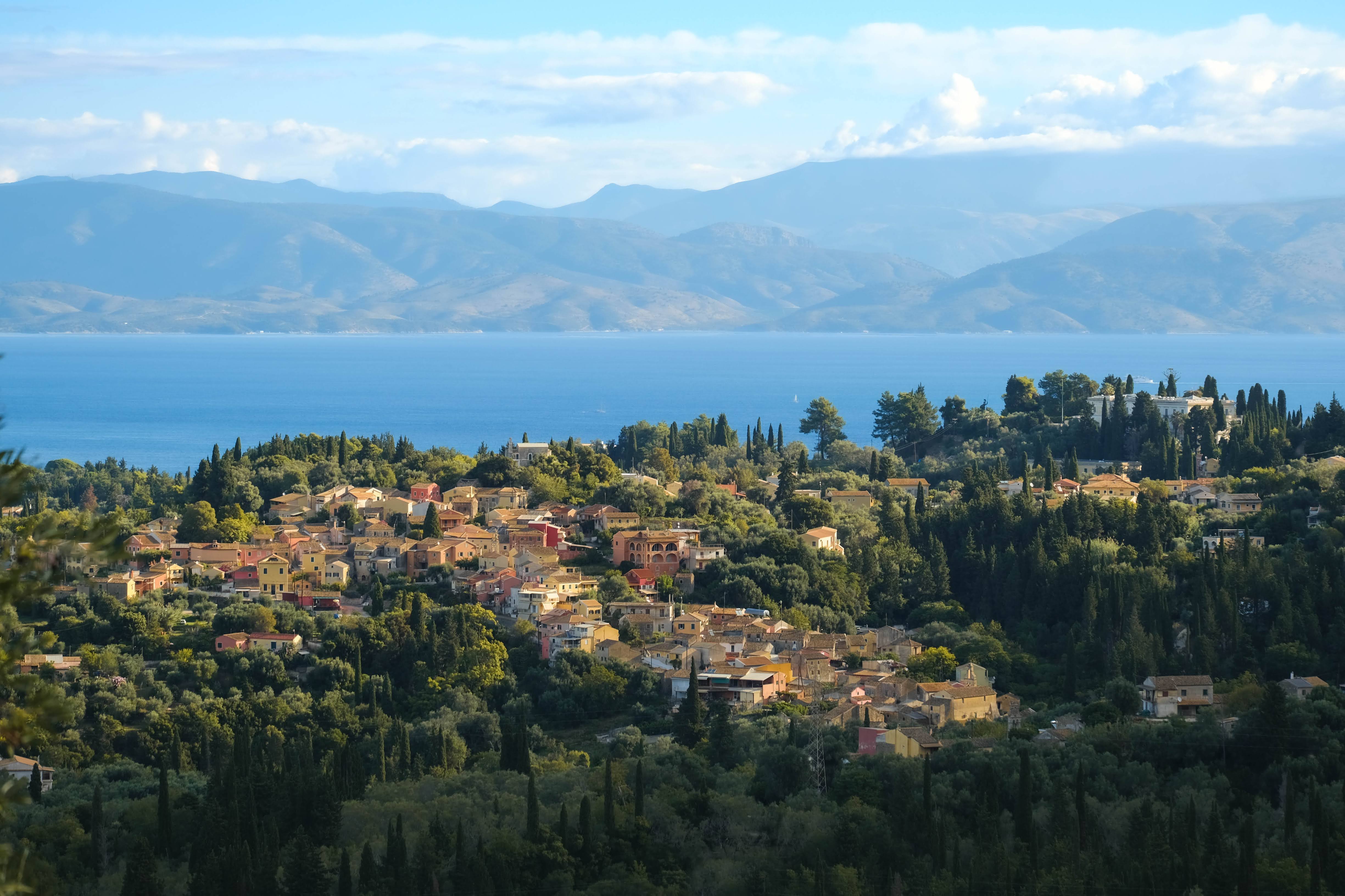 Corfu Aerial View